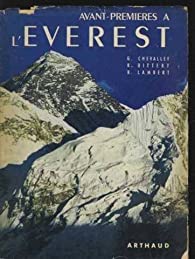 Couverture Avant premières à l'Everest