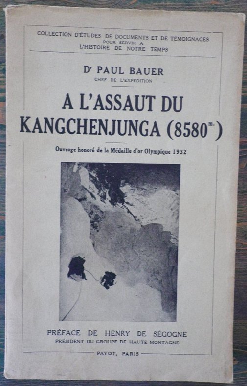 Couverture A l'assaut du Kangchenjunga