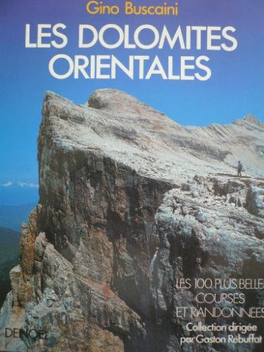 Couverture Les Dolomites orientales