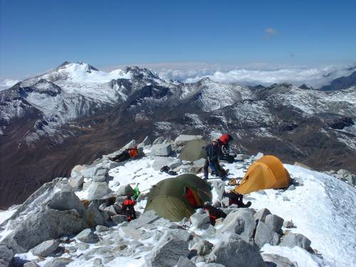 Camp à 5200m