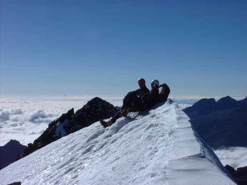 Luc et philippe au sommet