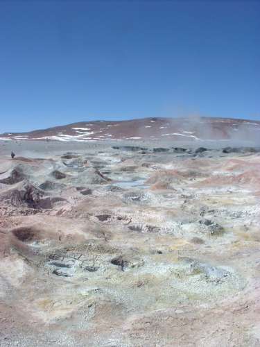 Vue d'ensemble des geysers