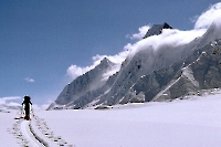 Glacier d'Hispar Karakoram Mars 1987