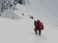 Sur l'arête du Kun