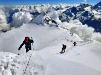 Pente terminale du Bishorn