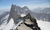 Vue du sommet du Râteau