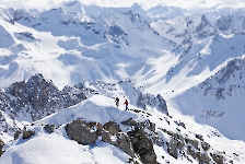 Mathilde et Maw sur l'Alpihorn 