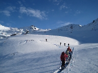 Montée vers le col de la Tempête