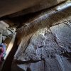 Terrain d'aventure dans la grotte